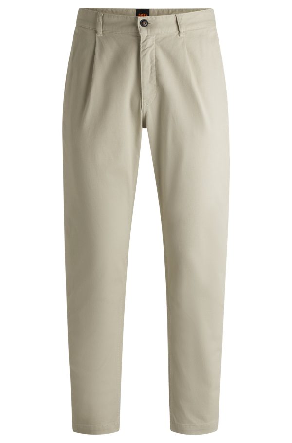 BOSS ORANGE Chinohose "Chino-Pleated"