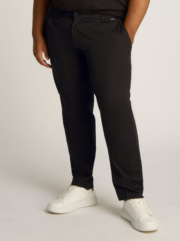 Calvin Klein Big&Tall Bügelfaltenhose "BT MODERN TWILL TAPERED PLEAT"