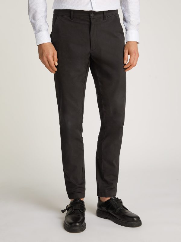 Calvin Klein Chinohose "SATEEN STRETCH SLIM CHINO"