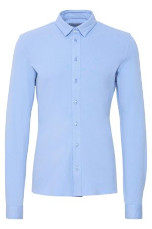 Casual Friday Businesshemd "Businesshemd CFARTHUR LS BU jersey piquet shirt"