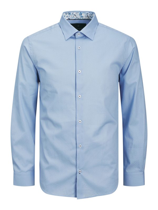 Jack & Jones Langarmhemd "JPRBLABARNES DETAIL DOBBY L/S SHIRT LN"