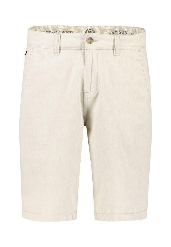 LERROS Chinohose "LERROS Chino in leichter Leinen-Baumwollqualität"