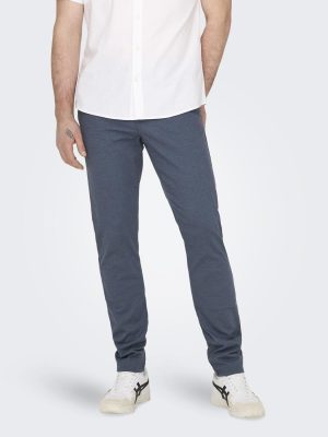 ONLY & SONS Anzughose "ONSMARK PETE SLIM DOBBY 0058 PANT NOOS"