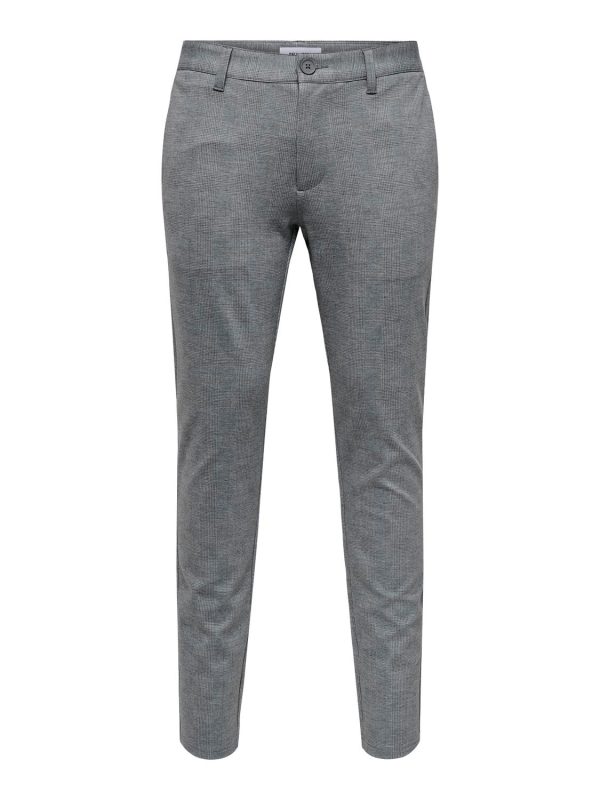 ONLY & SONS Chinohose "ONSMARK SLIM CHECK 020919 PANT NOOS"