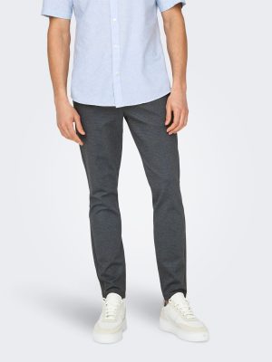 ONLY & SONS Chinohose "ONSMARK SLIM CHECK 020920 PANT NOOS"