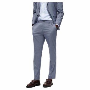 Selected Homme SLHSLIM-TIMELIAM LT BLU STRUC TRS F hell_blau 106
