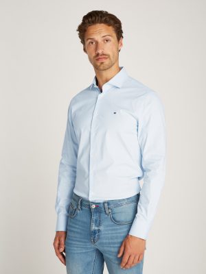 Tommy Hilfiger Businesshemd "CL STRETCH GEO PRINT SF SHIRT"