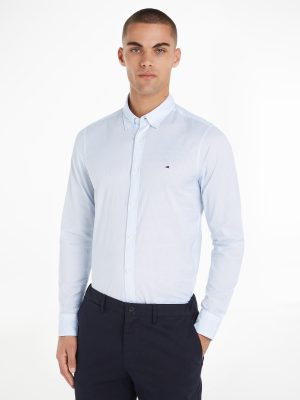 Tommy Hilfiger Businesshemd "FLEX MICRO FOULARD SF SHIRT"