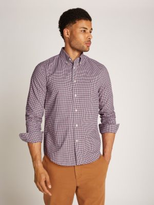 Tommy Hilfiger Businesshemd "FLEX POPLIN GINGHAM RF SHIRT"
