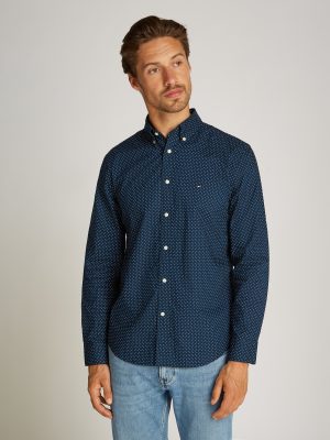 Tommy Hilfiger Businesshemd "FLEX POPLIN POLKA DOT RF SHIRT"