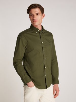 Tommy Hilfiger Businesshemd "FLEX POPLIN SOLID RF SHIRT 1"