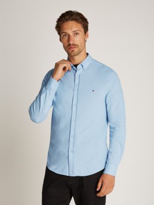 Tommy Hilfiger Businesshemd "PERFORMANCE OXF PIQUE SF SHIRT"