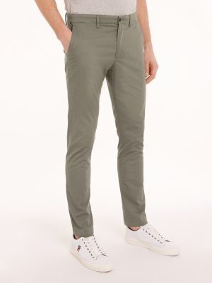 Tommy Hilfiger Chinohose "CHINO BLEECKER PRINTED STRUCTURE"