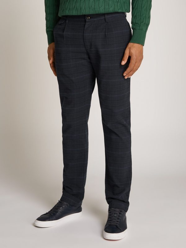 Tommy Hilfiger Chinohose "DENTON 1 PLT POW CHECK"