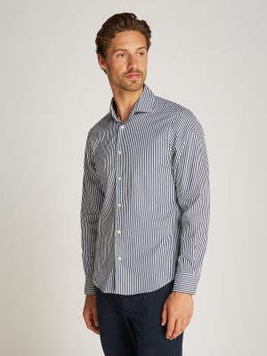 Tommy Hilfiger Langarmhemd "FLEX POPLIN CLASSIC STP RF SHIRT"