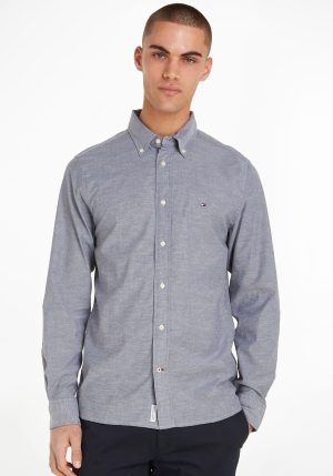 Tommy Hilfiger Langarmhemd "LA-Hemd Flex 1985 Oxford"