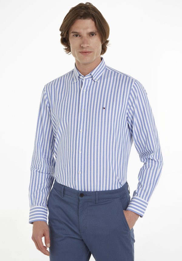 Tommy Hilfiger TAILORED Langarmhemd "CL-W ROYAL OXF STRIPE RF SHIRT"