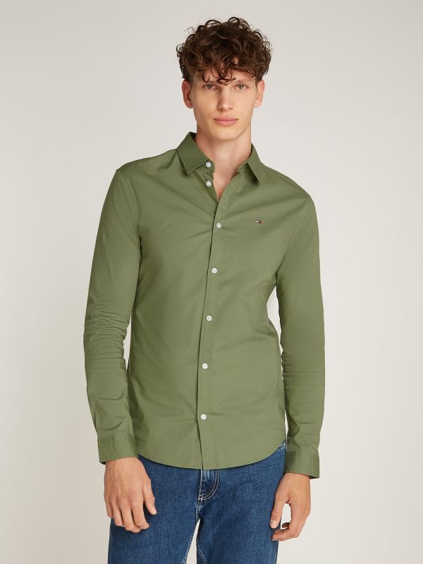 Tommy Jeans Langarmhemd "Sabim Stretch Hemd Shirt"