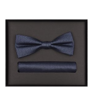 VENTI Fliege "VENTI Set aus Fliege und Einstecktuch gemustert"