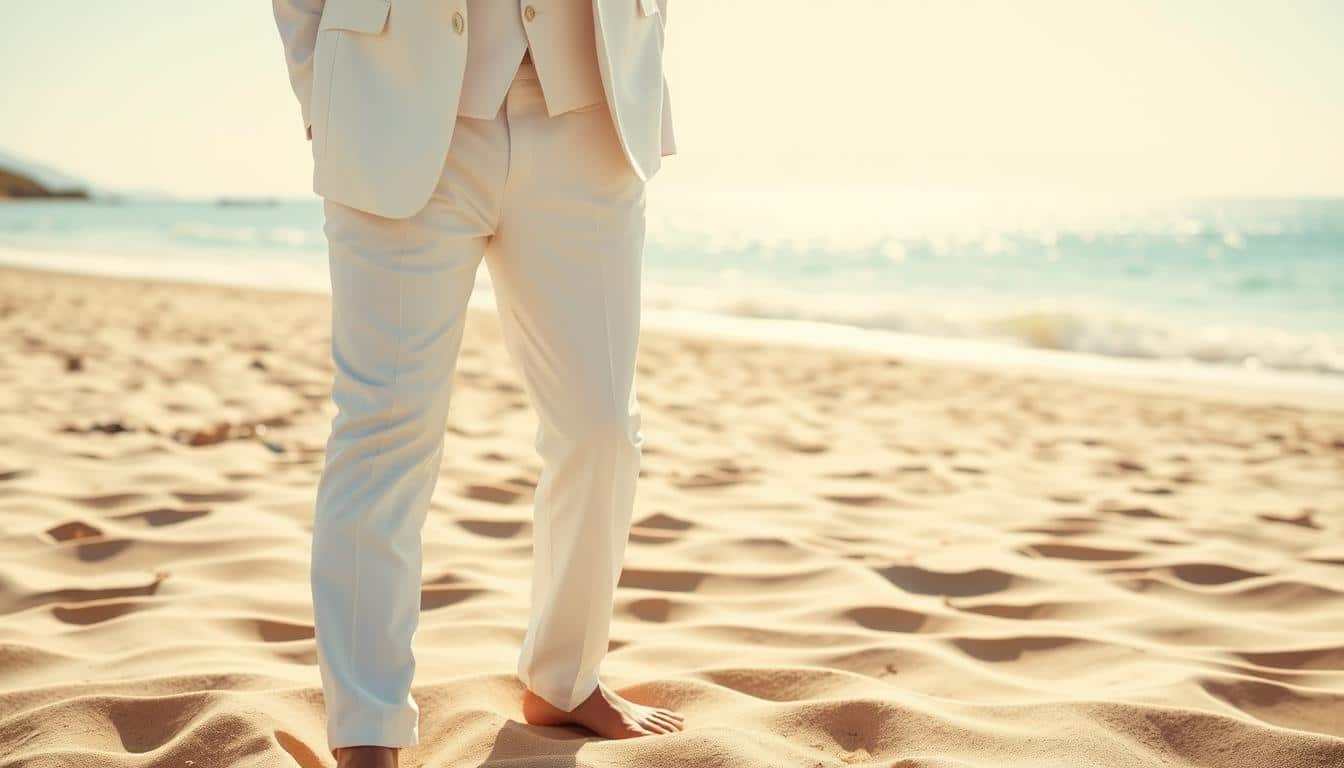 Das sind die perfekten Hochzeitsanzüge für eine Strandhochzeit
