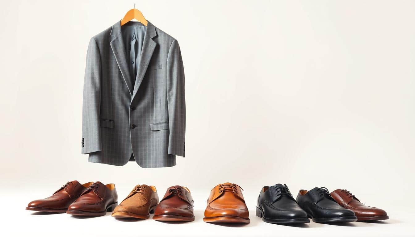 Grauer Anzug, welche Schuhe passen dazu?