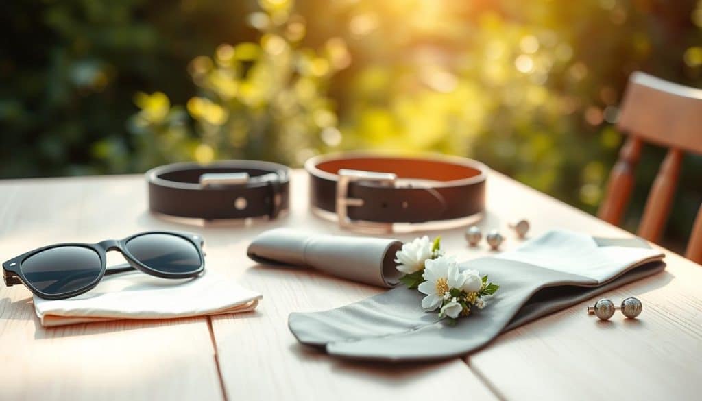Modeaccessoires bei Sommerhochzeiten