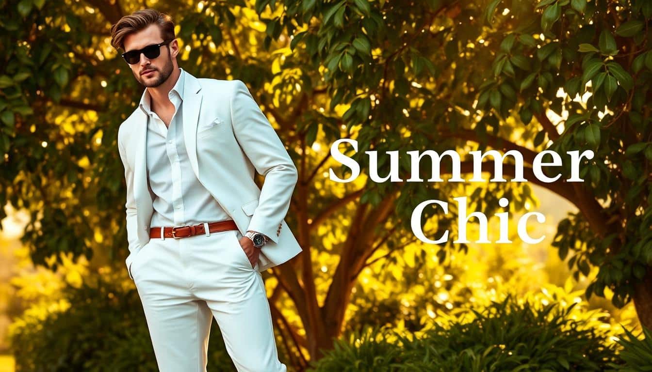 Was bedeutet Summer Chic bei Hochzeiten bei Männern?