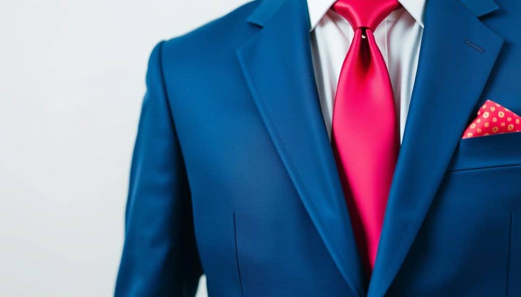Welche Krawatte passt zu einem blauen Anzug?