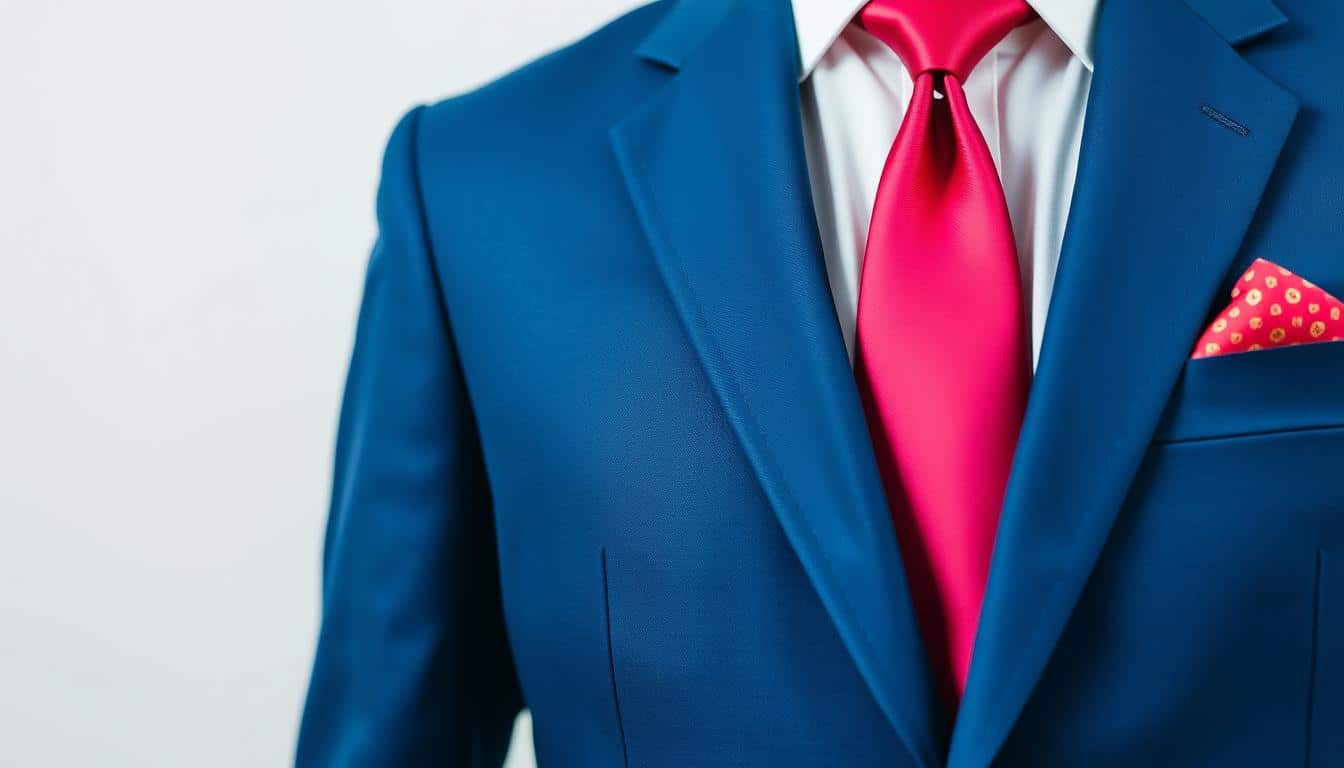 Welche Krawatte passt zu einem blauen Anzug?
