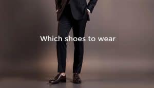 Welche Schuhe trägt man zu einem schwarzen Anzug?