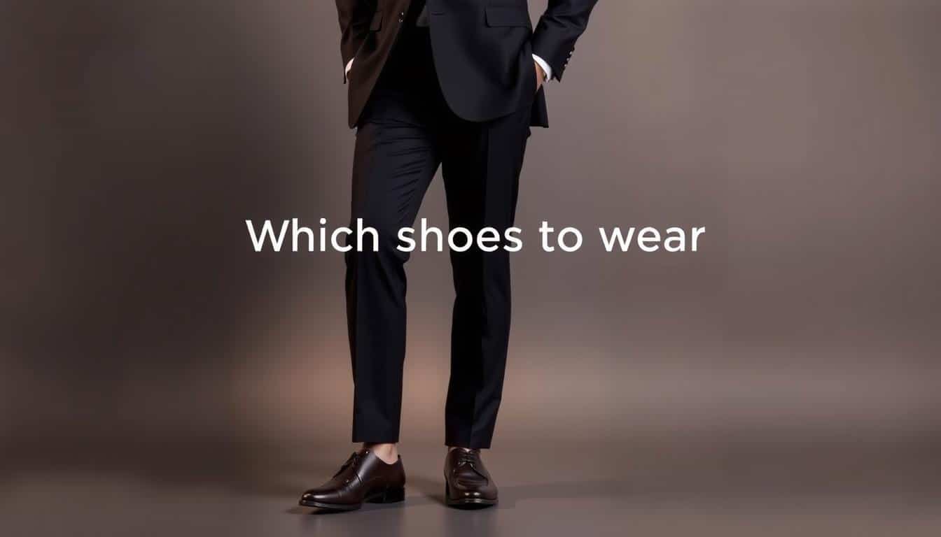 Welche Schuhe trägt man zu einem schwarzen Anzug?