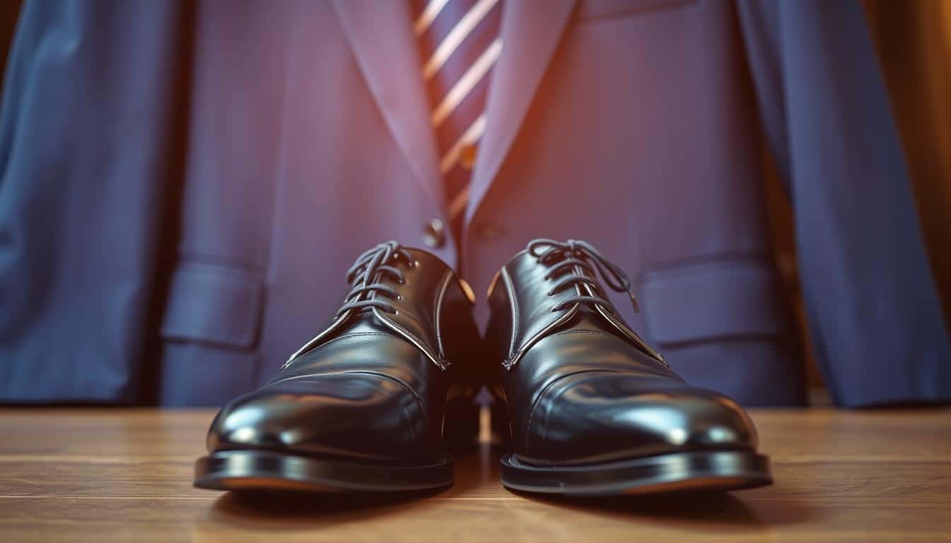 Welche Schuhe zu einem blauen Anzug?