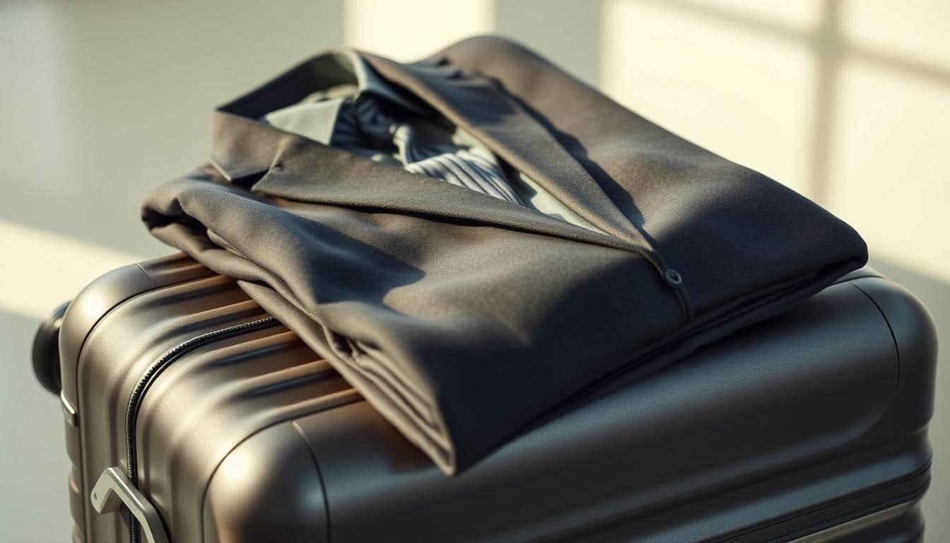 Wie einen Anzug in den Koffer packen?